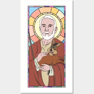 Gregg Popovich Stained Glass Posters and Art